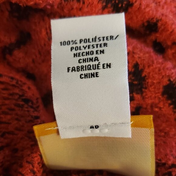 Ruby Rd Women's Textured Leopard Print Cowl Neck Sweater, Size 1X - Picture 8 of 11